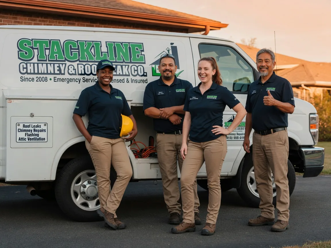 Chimney flashing repair company in Meridale, NY
